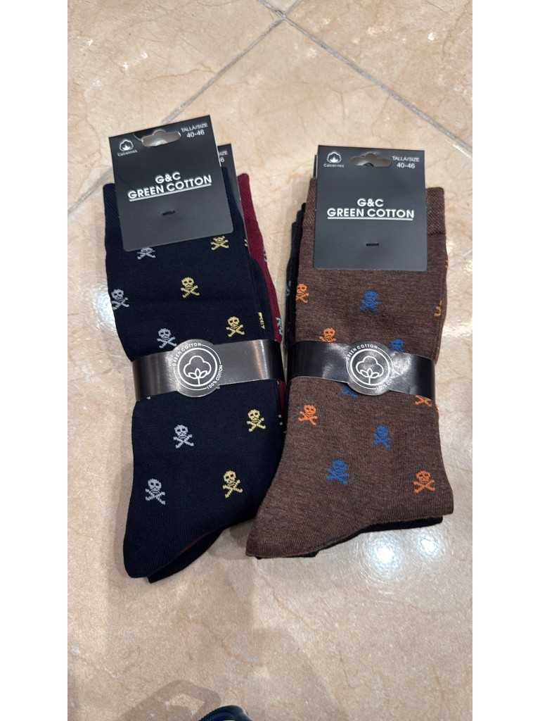 Calcetines Hombre Carabela x 1/ 3 Pares